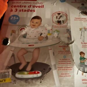 Skip Hop Gray and Colorful Baby Activity Center